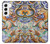 W2584 Traditional Chinese Dragon Art Hard Case and Leather Flip Case For Samsung Galaxy S22