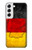 W2935 Germany Flag Map Hard Case and Leather Flip Case For Samsung Galaxy S22