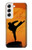 W3024 Kung Fu Karate Fighter Hard Case and Leather Flip Case For Samsung Galaxy S22