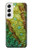 W3057 Lizard Skin Graphic Printed Hard Case and Leather Flip Case For Samsung Galaxy S22