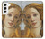 W3058 Botticelli Birth of Venus Painting Hard Case and Leather Flip Case For Samsung Galaxy S22