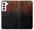 W3071 Rusted Metal Texture Graphic Hard Case and Leather Flip Case For Samsung Galaxy S22