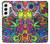 W3255 Colorful Art Pattern Hard Case and Leather Flip Case For Samsung Galaxy S22