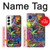 W3255 Colorful Art Pattern Hard Case and Leather Flip Case For Samsung Galaxy S22