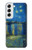 W3336 Van Gogh Starry Night Over the Rhone Hard Case and Leather Flip Case For Samsung Galaxy S22