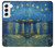 W3336 Van Gogh Starry Night Over the Rhone Hard Case and Leather Flip Case For Samsung Galaxy S22