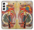 W3337 Wassily Kandinsky Hommage a Grohmann Hard Case and Leather Flip Case For Samsung Galaxy S22