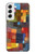 W3341 Paul Klee Raumarchitekturen Hard Case and Leather Flip Case For Samsung Galaxy S22