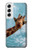 W3680 Cute Smile Giraffe Hard Case and Leather Flip Case For Samsung Galaxy S22