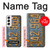 W3750 Vintage Vehicle Registration Plate Hard Case and Leather Flip Case For Samsung Galaxy S22