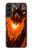 W0414 Fire Dragon Hard Case and Leather Flip Case For Samsung Galaxy S22 Plus