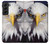 W0854 Eagle American Hard Case and Leather Flip Case For Samsung Galaxy S22 Plus