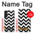 W1613 Chevron Zigzag Hard Case and Leather Flip Case For Samsung Galaxy S22 Plus