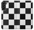 W2492 Black and White Check Hard Case and Leather Flip Case For Samsung Galaxy S22 Plus