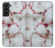 W2920 Bloody Marble Hard Case and Leather Flip Case For Samsung Galaxy S22 Plus