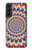 W3162 Colorful Psychedelic Hard Case and Leather Flip Case For Samsung Galaxy S22 Plus