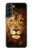 W3182 Lion Hard Case and Leather Flip Case For Samsung Galaxy S22 Plus