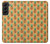 W3258 Pineapple Pattern Hard Case and Leather Flip Case For Samsung Galaxy S22 Plus