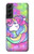 W3264 Pastel Unicorn Hard Case and Leather Flip Case For Samsung Galaxy S22 Plus