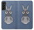 W3271 Donkey Cartoon Hard Case and Leather Flip Case For Samsung Galaxy S22 Plus