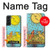 W3435 Tarot Card Moon Hard Case and Leather Flip Case For Samsung Galaxy S22 Plus