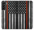 W3472 Firefighter Thin Red Line Flag Hard Case and Leather Flip Case For Samsung Galaxy S22 Plus