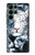 W0265 White Tiger Hard Case and Leather Flip Case For Samsung Galaxy S22 Ultra