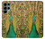 W0513 Peacock Hard Case and Leather Flip Case For Samsung Galaxy S22 Ultra