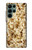W0625 Popcorn Hard Case and Leather Flip Case For Samsung Galaxy S22 Ultra