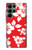 W1949 Hawaiian Hibiscus Pattern Hard Case and Leather Flip Case For Samsung Galaxy S22 Ultra