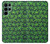 W2666 Marijuana Pattern Hard Case and Leather Flip Case For Samsung Galaxy S22 Ultra