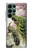 W2773 Peacock Chinese Brush Painting Hard Case and Leather Flip Case For Samsung Galaxy S22 Ultra