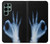 W3239 X-Ray Hand Sign OK Hard Case and Leather Flip Case For Samsung Galaxy S22 Ultra