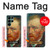 W3335 Vincent Van Gogh Self Portrait Hard Case and Leather Flip Case For Samsung Galaxy S22 Ultra