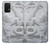 W0386 Dragon Carving Hard Case and Leather Flip Case For Samsung Galaxy M32 5G