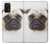 W1852 Pug Dog Hard Case and Leather Flip Case For Samsung Galaxy M32 5G