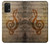 W2368 Sheet Music Notes Hard Case and Leather Flip Case For Samsung Galaxy M32 5G