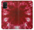 W2480 Tie Dye Red Hard Case and Leather Flip Case For Samsung Galaxy M32 5G