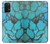 W2685 Aqua Turquoise Gemstone Graphic Printed Hard Case and Leather Flip Case For Samsung Galaxy M32 5G