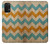 W3033 Vintage Wood Chevron Graphic Printed Hard Case and Leather Flip Case For Samsung Galaxy M32 5G