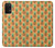 W3258 Pineapple Pattern Hard Case and Leather Flip Case For Samsung Galaxy M32 5G