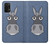 W3271 Donkey Cartoon Hard Case and Leather Flip Case For Samsung Galaxy M32 5G