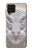 W0574 Tiger Carving Hard Case and Leather Flip Case For Samsung Galaxy M22