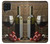 W1316 Grapes Bottle and Glass of Red Wine Hard Case and Leather Flip Case For Samsung Galaxy M22