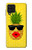 W2443 Funny Pineapple Sunglasses Kiss Hard Case and Leather Flip Case For Samsung Galaxy M22