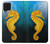 W2444 Seahorse Underwater World Hard Case and Leather Flip Case For Samsung Galaxy M22