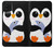 W2631 Cute Baby Penguin Hard Case and Leather Flip Case For Samsung Galaxy M22