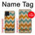 W3033 Vintage Wood Chevron Graphic Printed Hard Case and Leather Flip Case For Samsung Galaxy M22