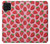 W3719 Strawberry Pattern Hard Case and Leather Flip Case For Samsung Galaxy M22