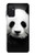 W1072 Panda Bear Hard Case and Leather Flip Case For Samsung Galaxy M52 5G